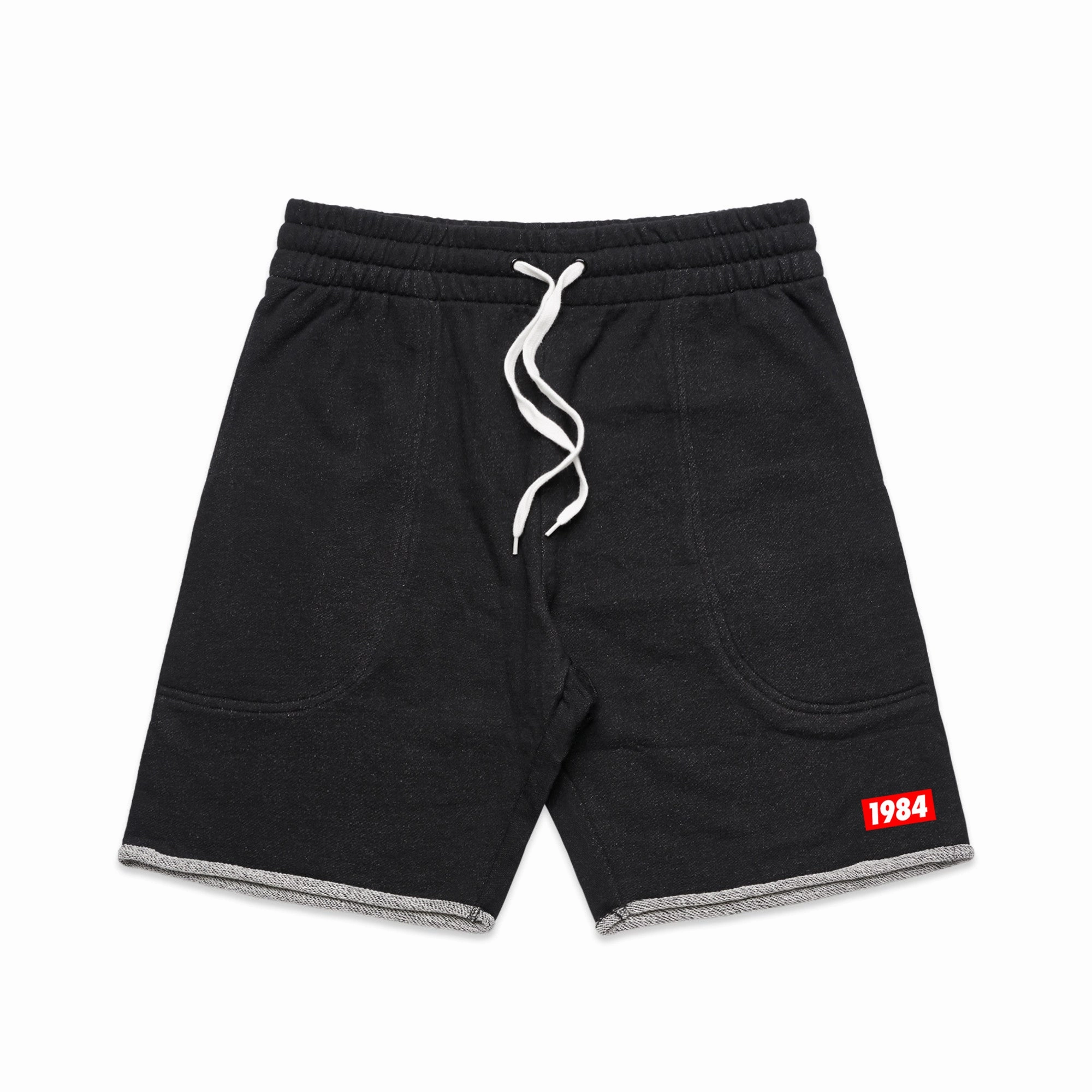 Vice 84 *10 Years Of* '1984' Jogger Short - Black Simple Comfort