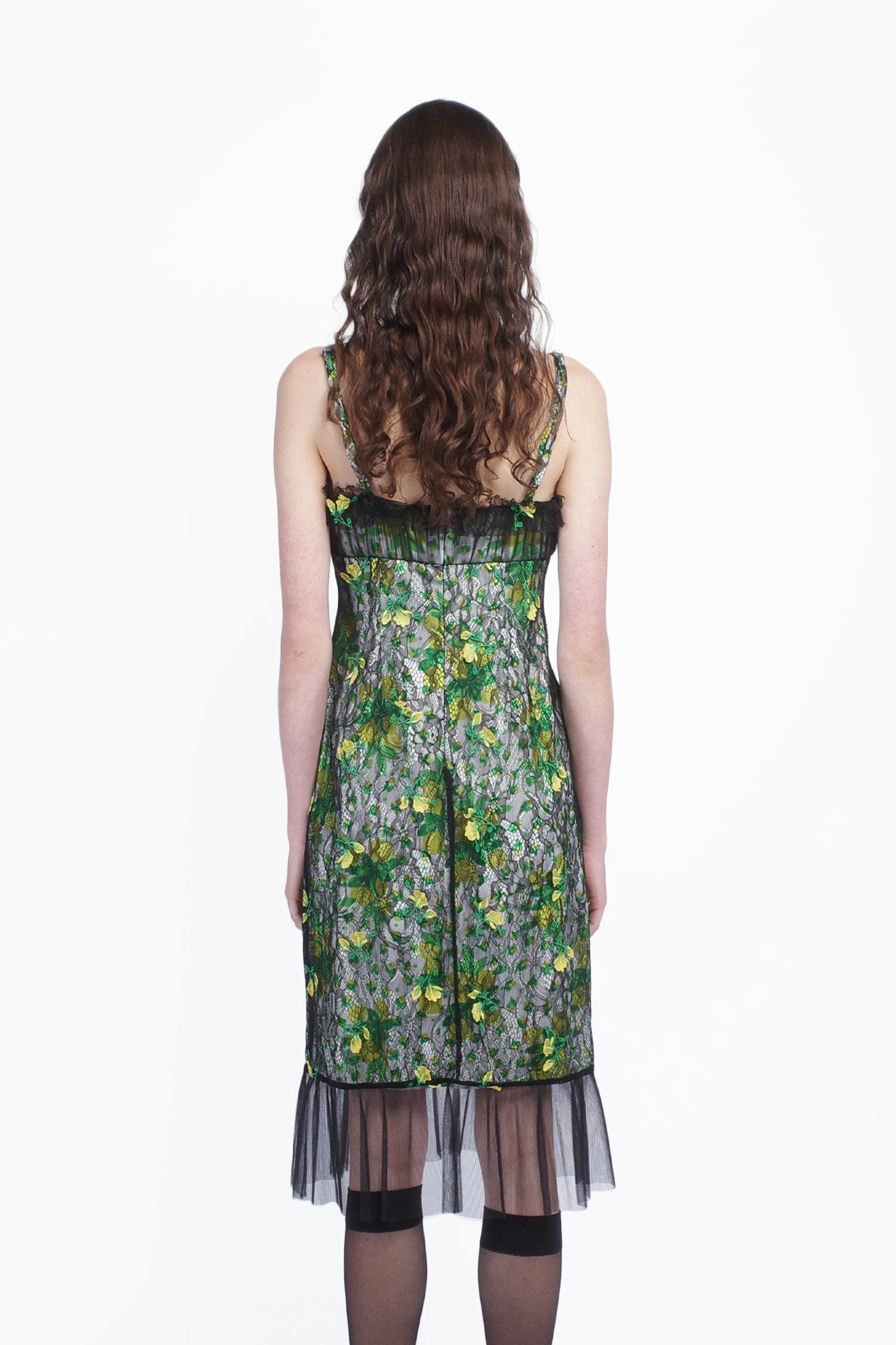 Rosebuds Lace Combo Slip Dress Eco-friendly