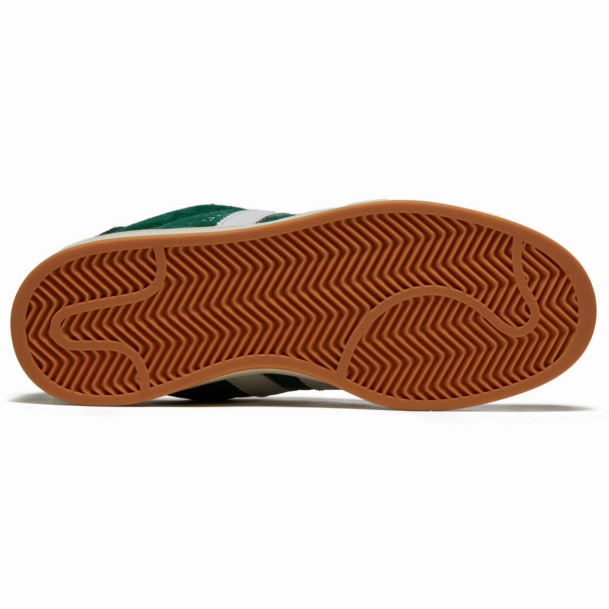 Adidas Campus 00s Shoes - Dark Green/Ftwr White/Off White Cush Pad On The Move