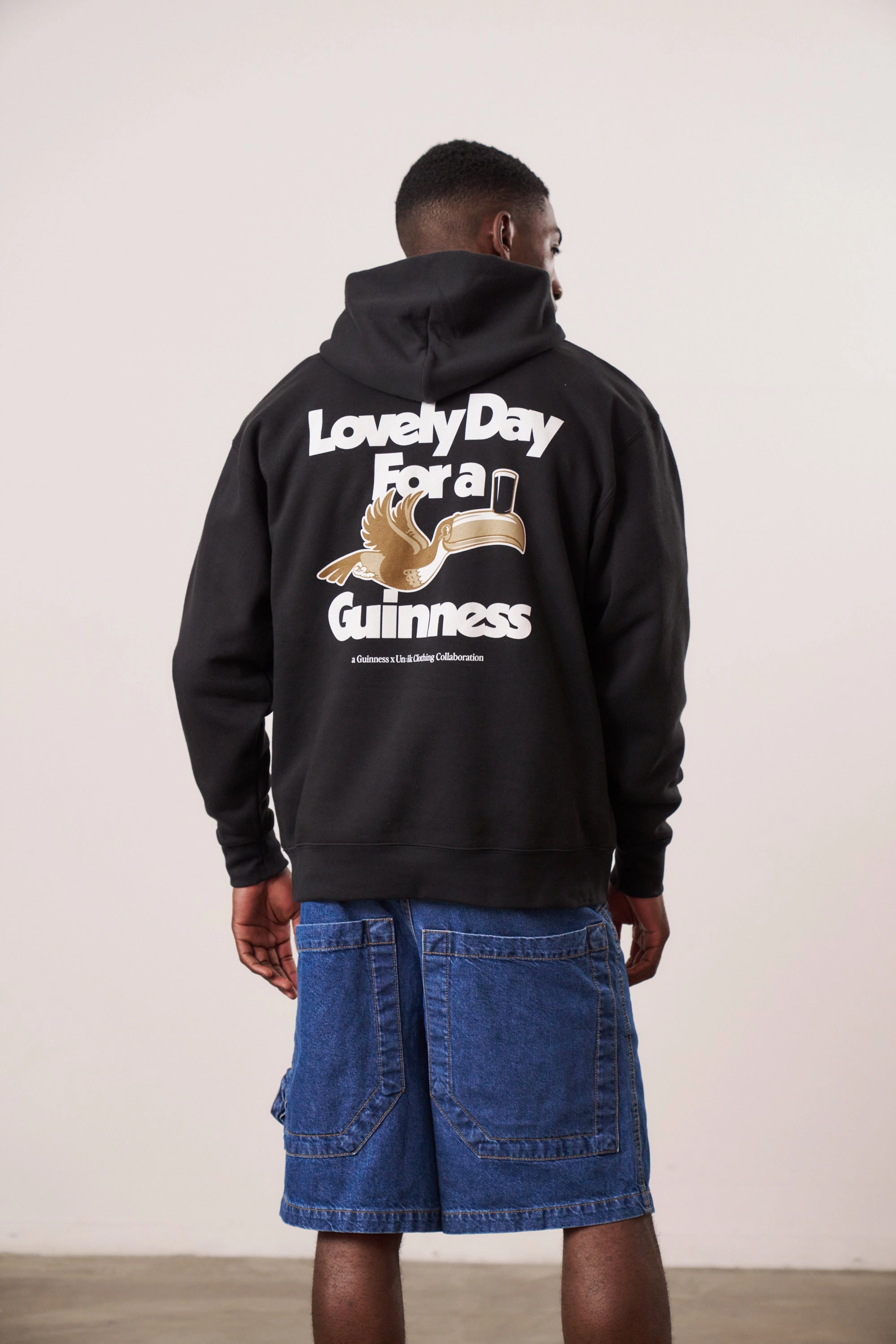 Guinness x UN:IK 'Lovely Day' Hoodie - Black Outdoor Activity Designer Look