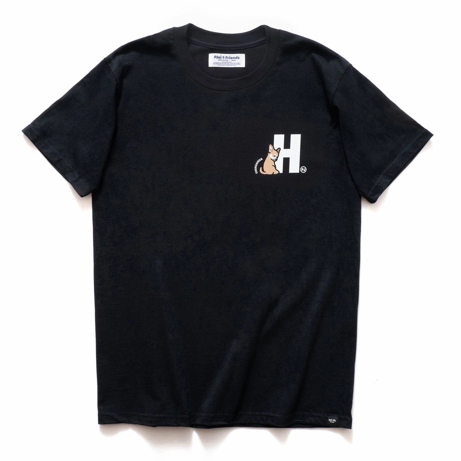 Long Lasting Color Light Style Trend (EMT080) Make Your Own Chihuahua Graphic Tee
