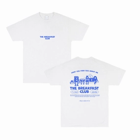 Other Side Store 'Breakfast Club' Tee - White Trendy Style