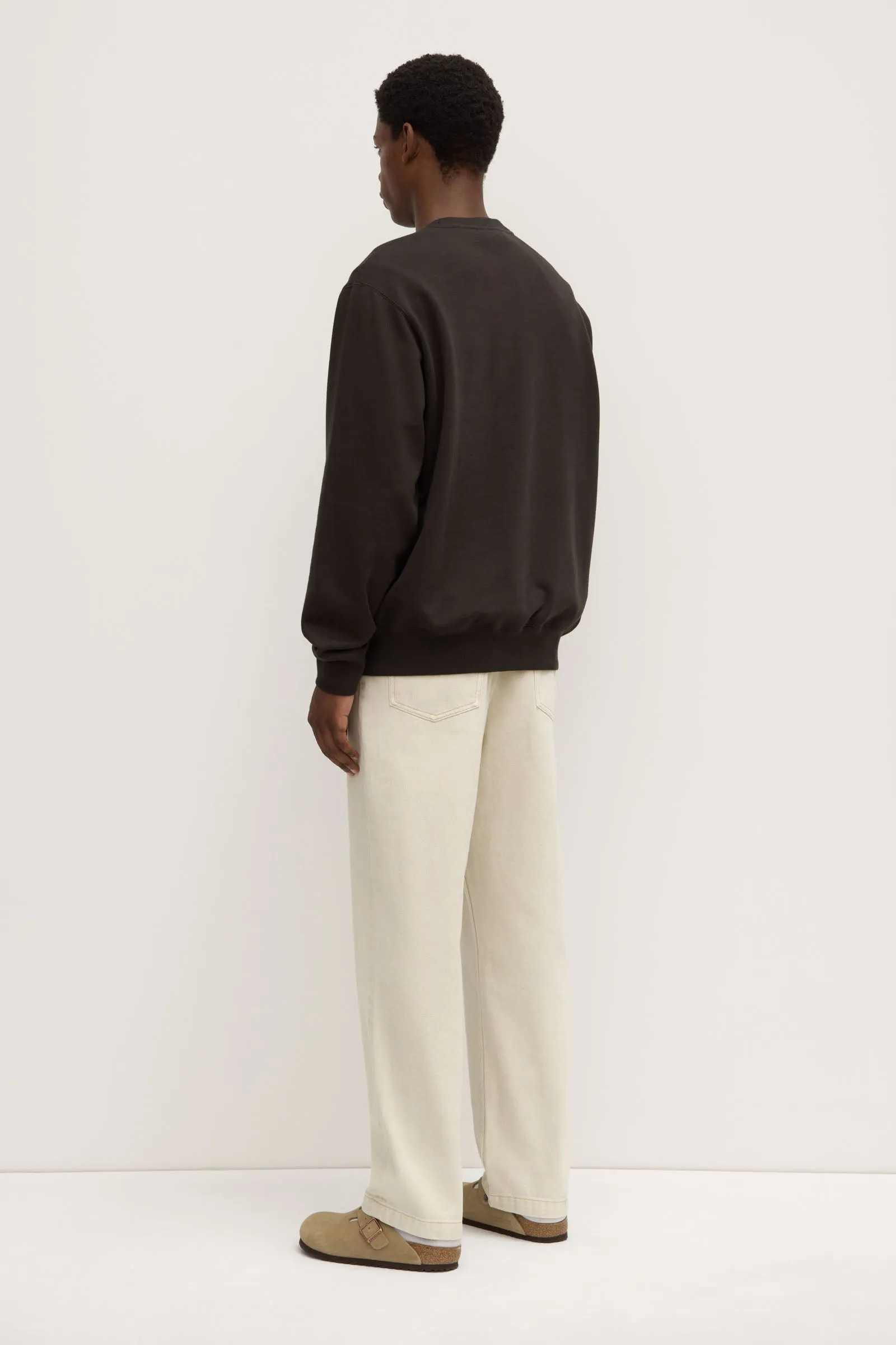 Mens Origin Logo Fleece Layered Knit Biodegradable Fiber Option