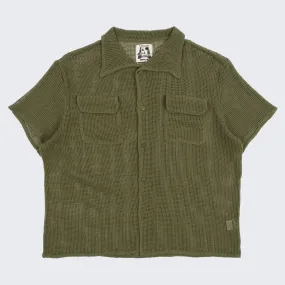 Loose Fit Graphic Art THE TACTICAL MESH SHIRT
