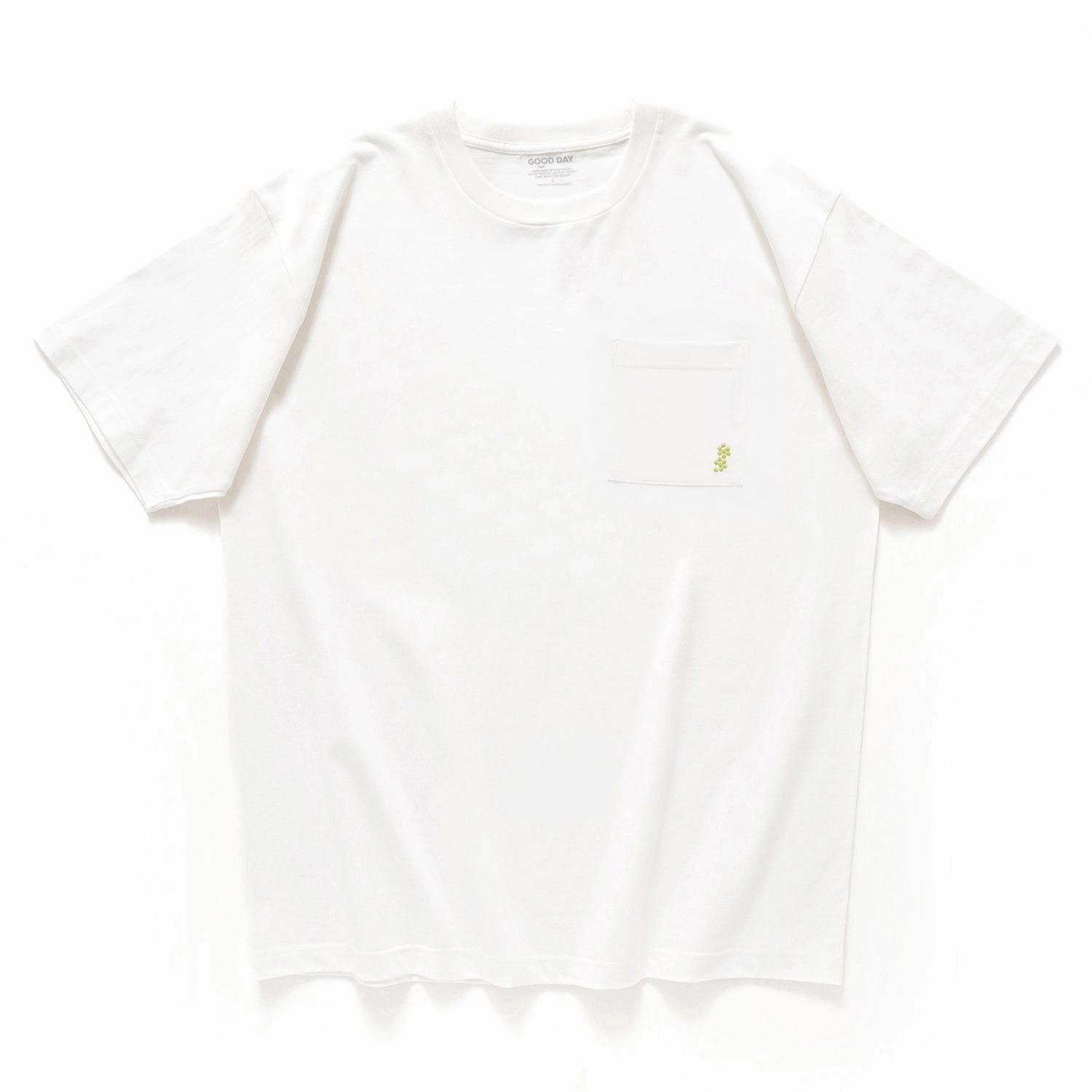 Casual Wear (ZT1537) 14 Green Balls Embroidery Pocket Tee