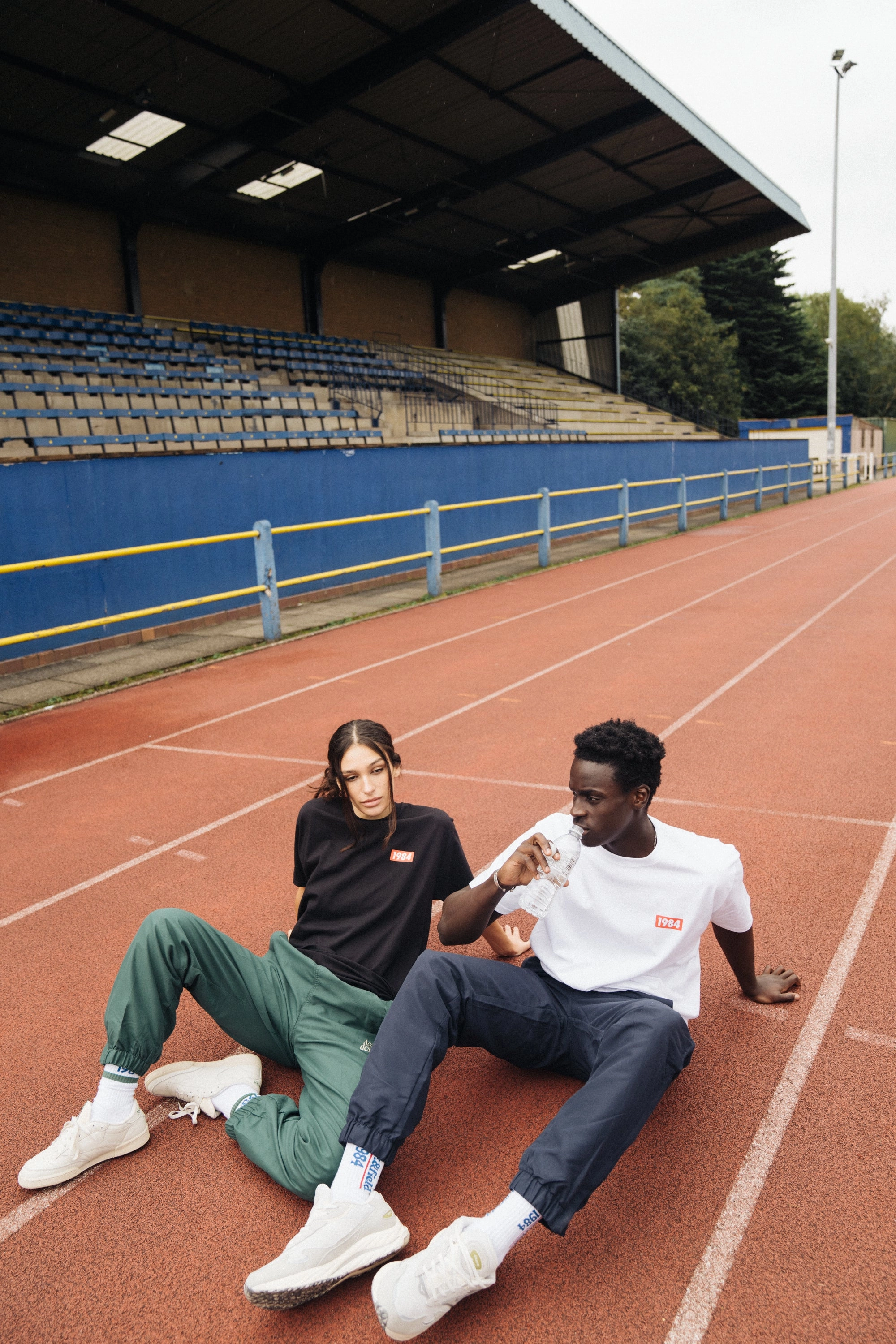 Vice 84 'Always Moving' Tee - Black Preppy Light Fit