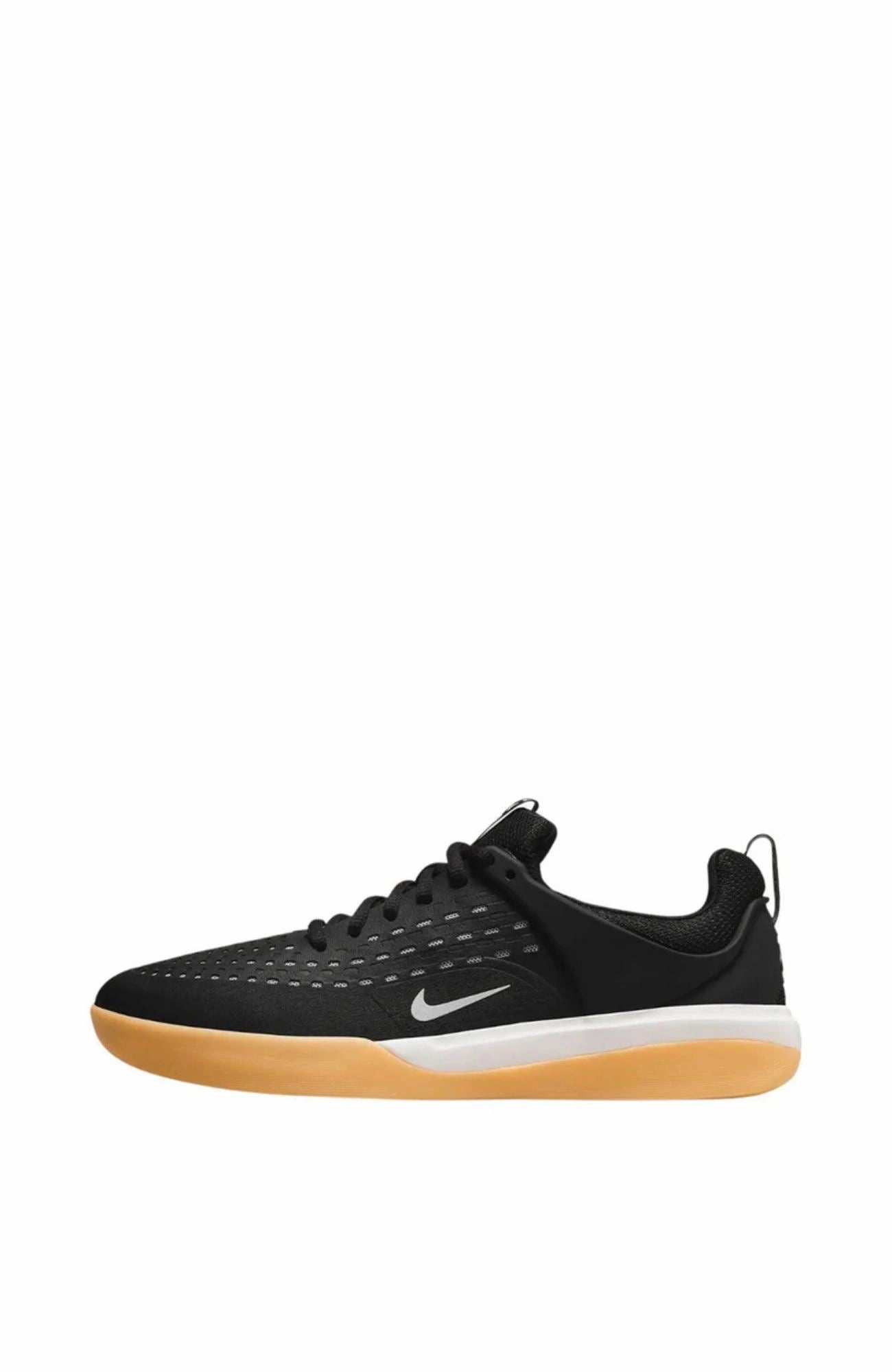 Nike SB Zoom Nyjah 3 Shoe Black White Non Slip Insole Ergonomic Last Shape