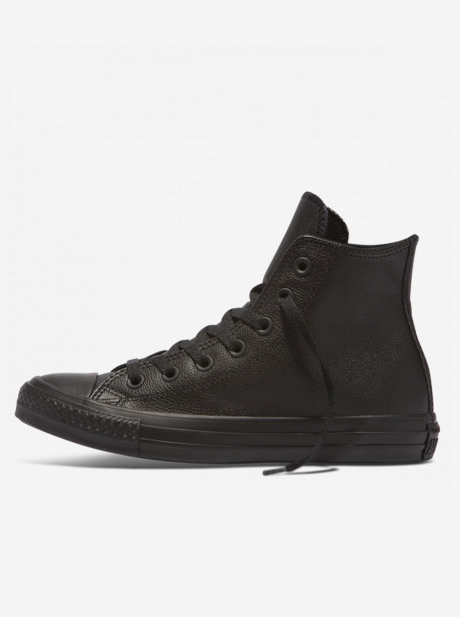 Outsole Grip All Star Leather High Black Mono Unisex