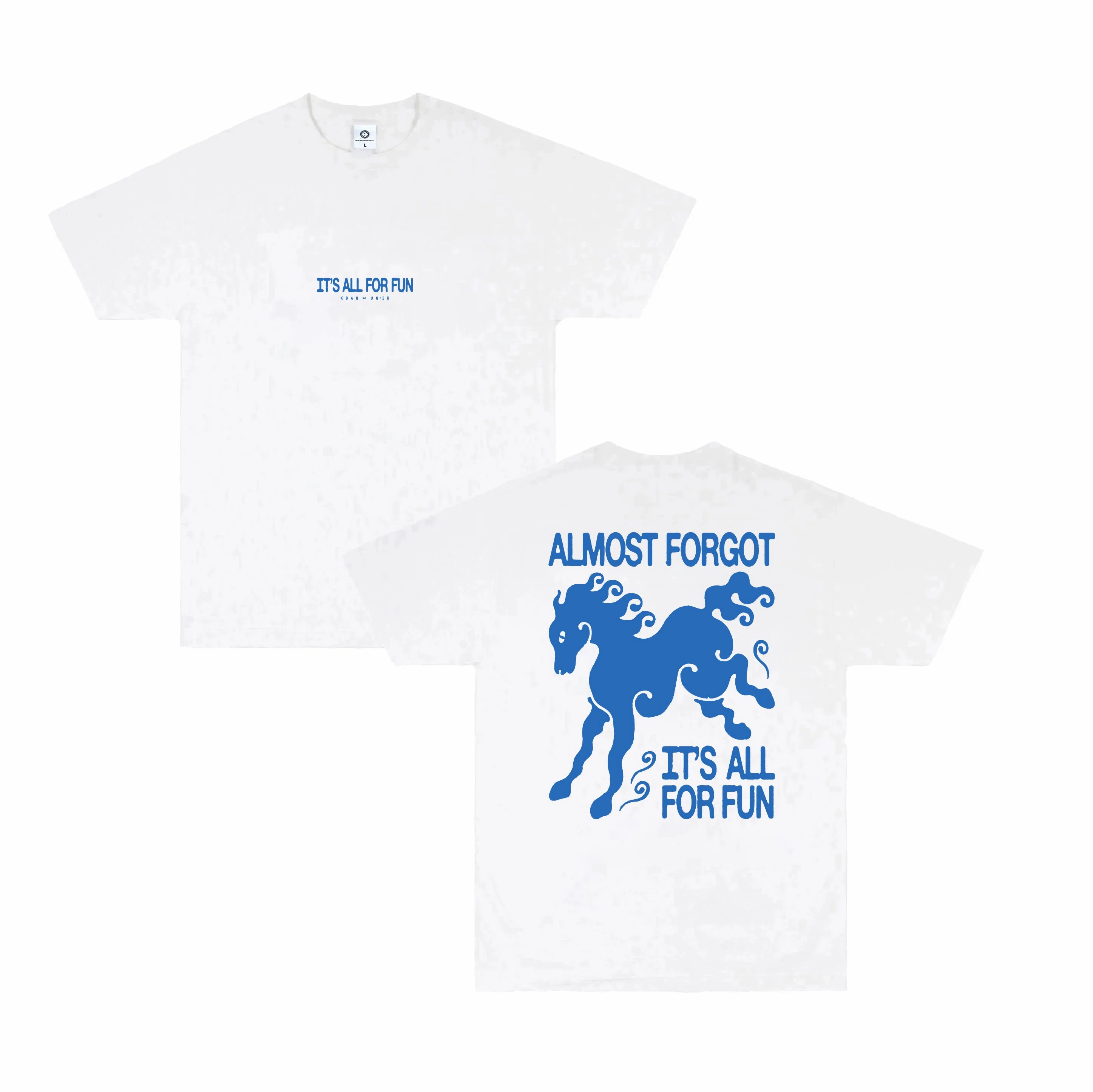 Layered Look KBAR X UN:IK 'Almost Forgot' Tee - White