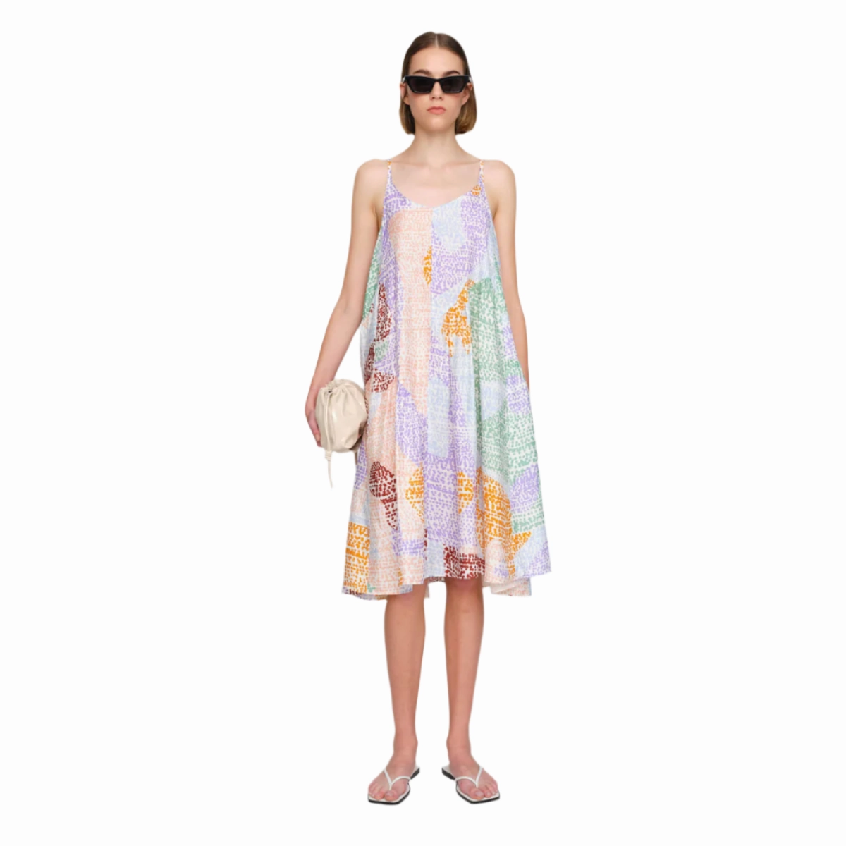 Amber Cupro Dress Statement Piece