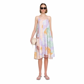 Amber Cupro Dress Statement Piece