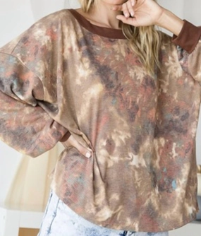 Amber In Brown Multi Casual Comfort Layer Breathable mesh panel