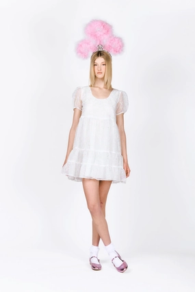 Sheer Look Anna Sui x SSENSE Babydoll Dress