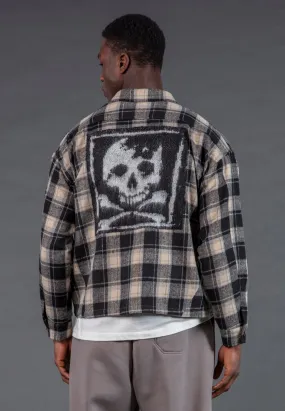 Party outfit ANTARSIA SKULL SHIRT WHITE & BLACK