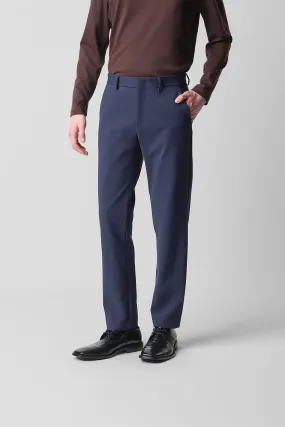 MachineWashableFabric Stylish Appearance CottonSTRETCH Smart Pants | Navy 5522NZ