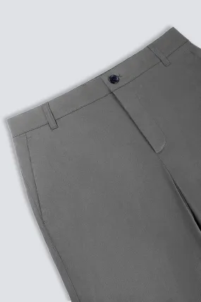 Flat waistband InstantCool Lightweight Casual Pants | Grey GYE144