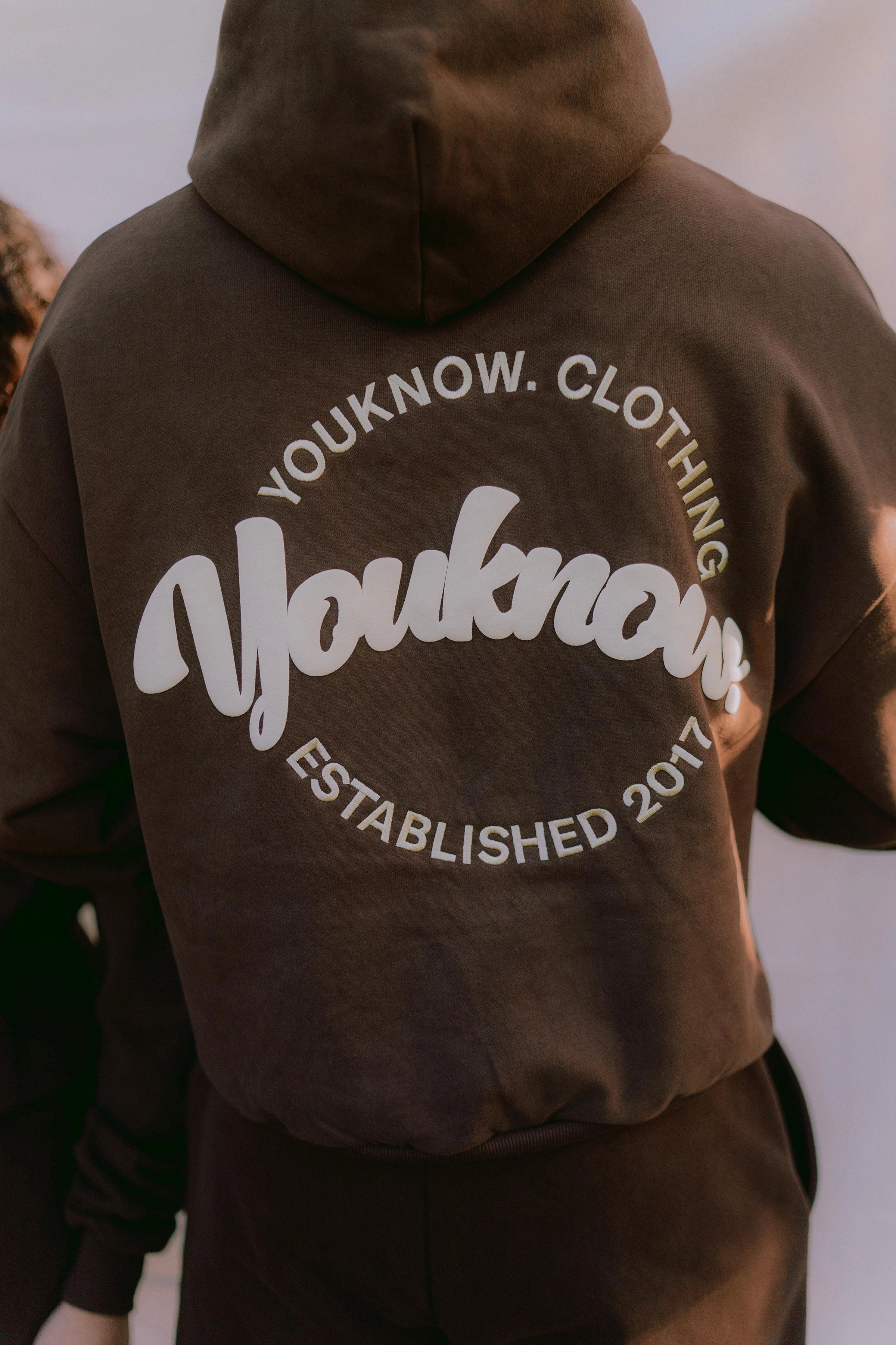CIRCLE HOODIE | Chestnut Comfort Wear friends gathering