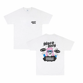 Cool Comfort DISCO ONLY 'NYC Disco' Tee - White