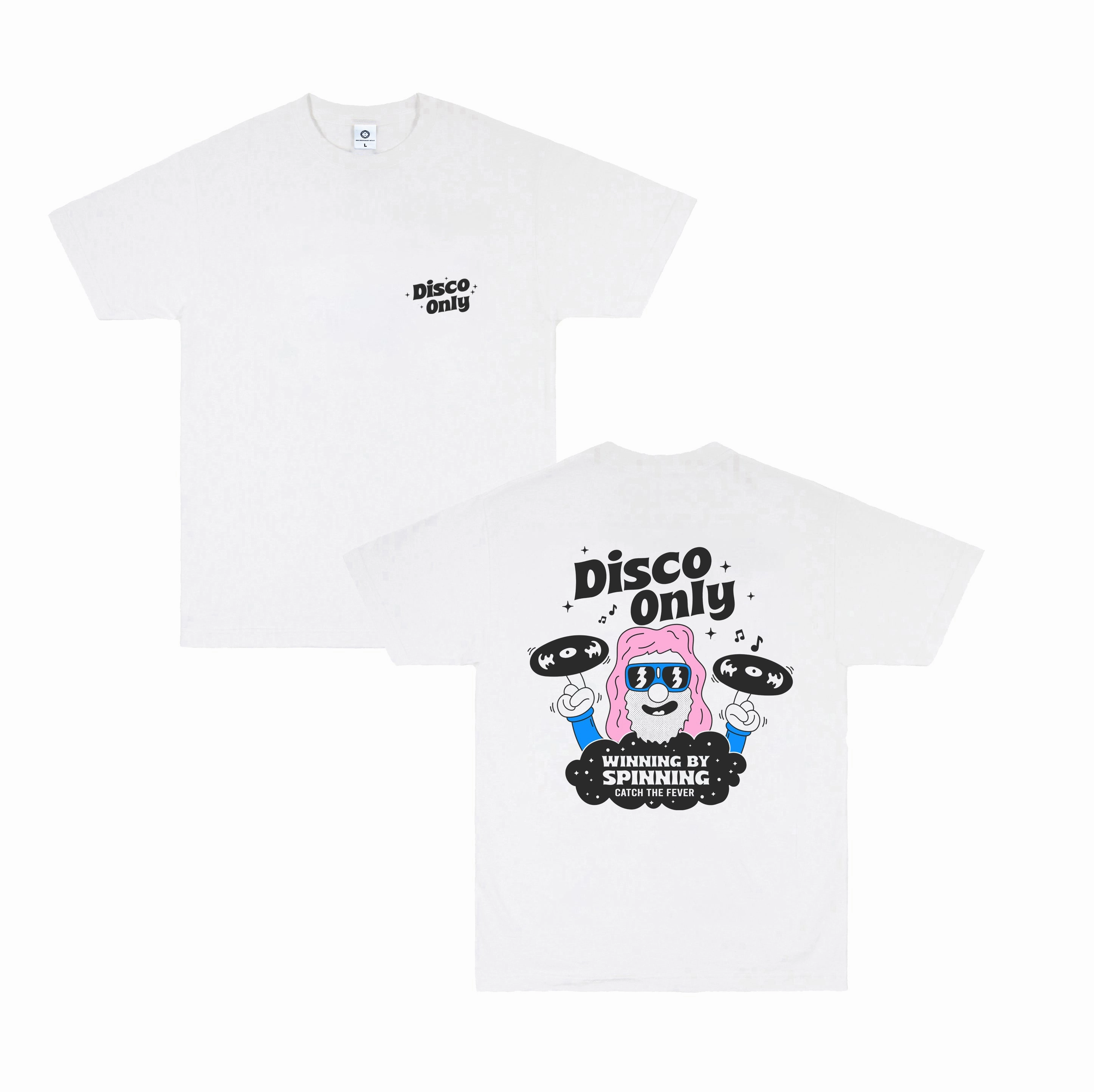 Cool Comfort DISCO ONLY 'NYC Disco' Tee - White