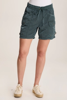 Flexible Cut Ganon Sporty Drawstring Cargo Short
