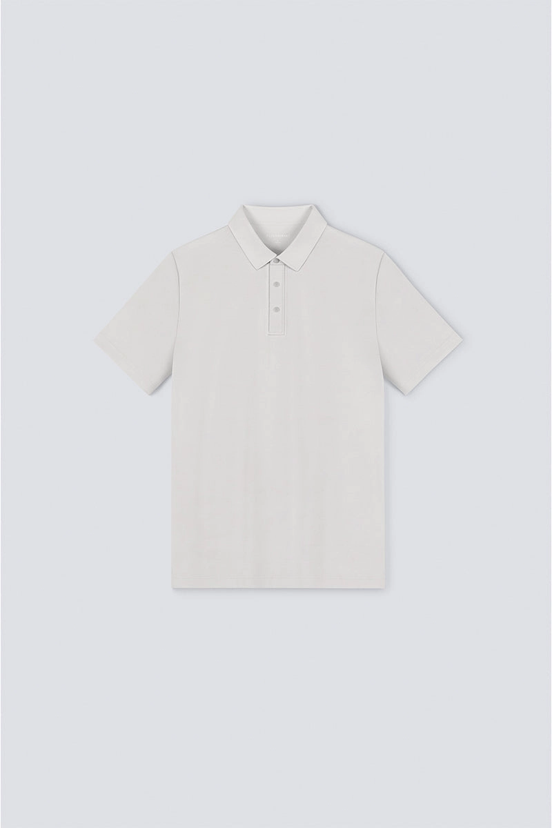 Softex Snap-Front Polo | Light Grey GYFL01 Sun Protection UPF 50
