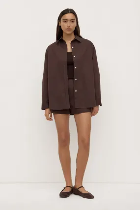 Holiday Style Marigold Poplin Shirt