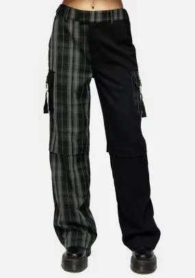 Casual Comfort Fit Water Resistant Checkmate Cargo Pant