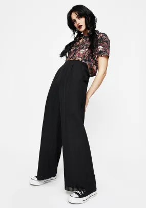 Outdoor activities Tabitha Wide Leg Check Trousers