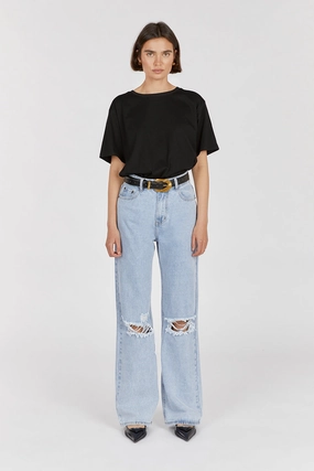 Active Design Wear Smart Layer ARCHIE BLUE HIGH RISE RIPPED JEAN