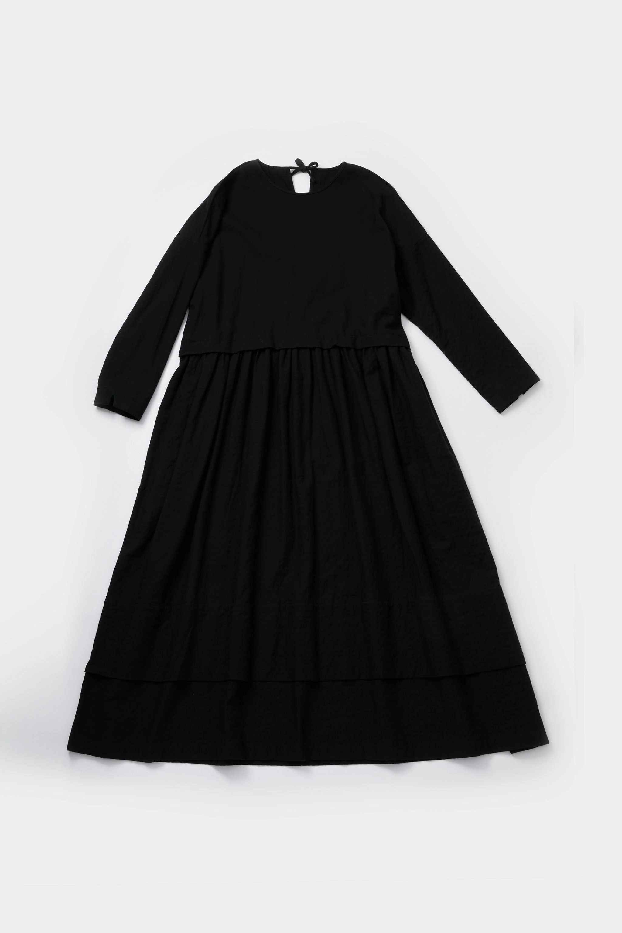 TaglessDesign Chill Wear THE ARCHIVIST DRESS / WRINKLED TWILL FLINT