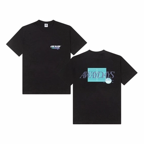 Outdoor Wear AwayDays 'Round The World' Tee - Black