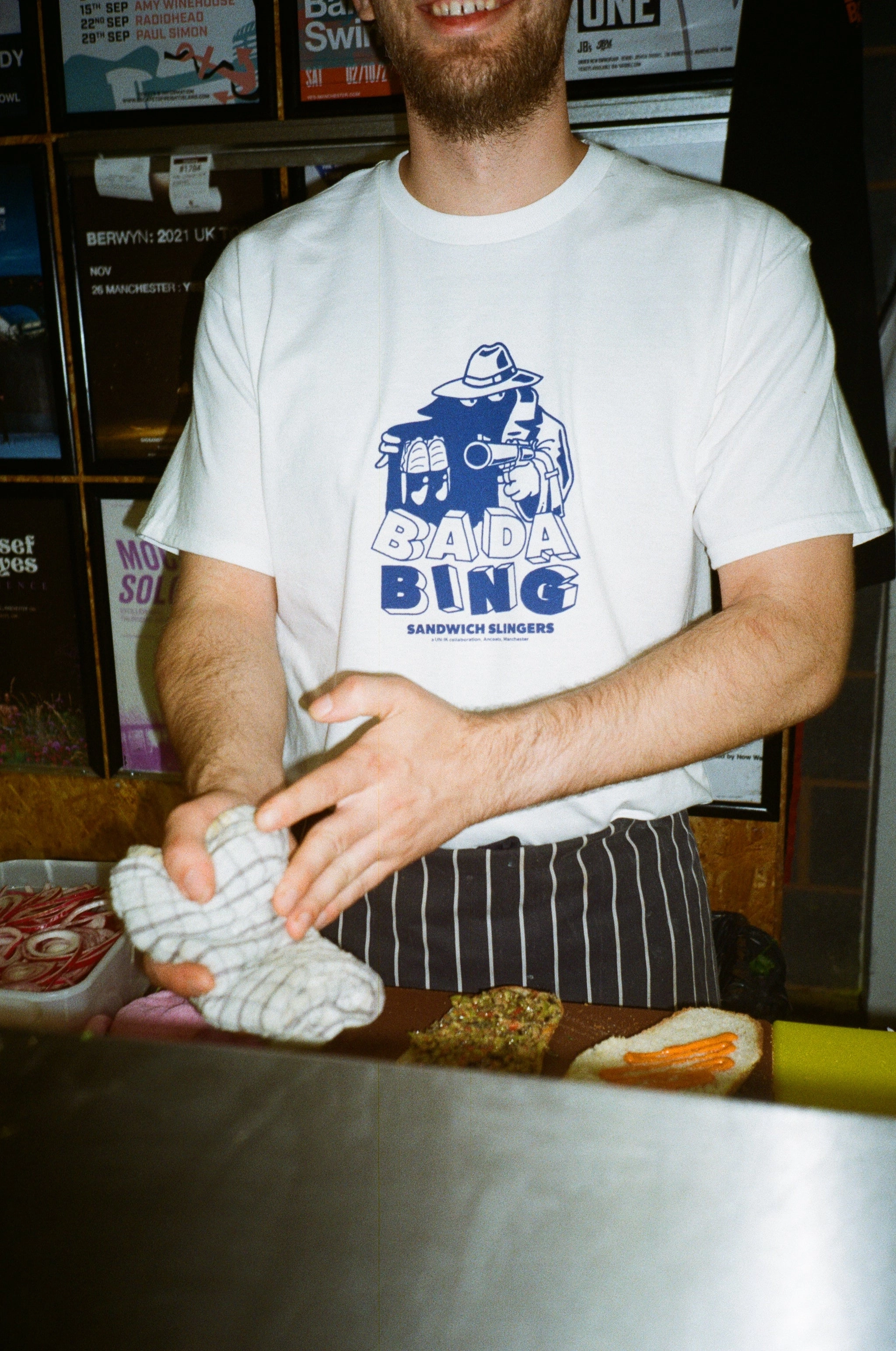 Bada Bing x UN:IK 'Slingers' Tee Classic timelessness Sporty and Stylish
