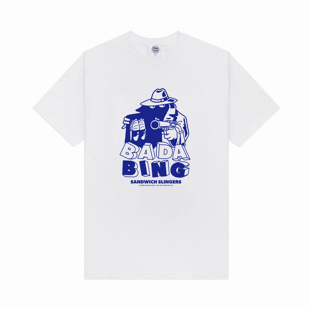 Seasonal Smart High Density Fabric Bada Bing x UN:IK 'Slingers' Tee