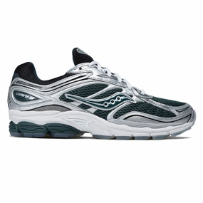 Impact Resistant Toe Cap EVAOutsole Saucony Progrid Omni 9 Shoes - Green/Black