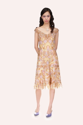 Batik Cotton Dress Soft cotton blend dress