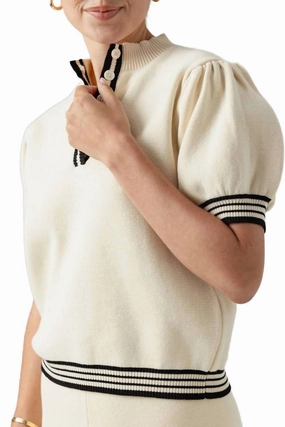 Layering Comfort Bea Pullover In Ivory