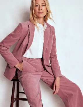 Comfort Layer Belgravia Cord Trousers-Pink Heather