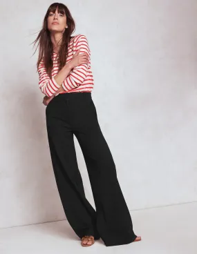 Belgravia Ponte Trousers-Black Flexible Waistband