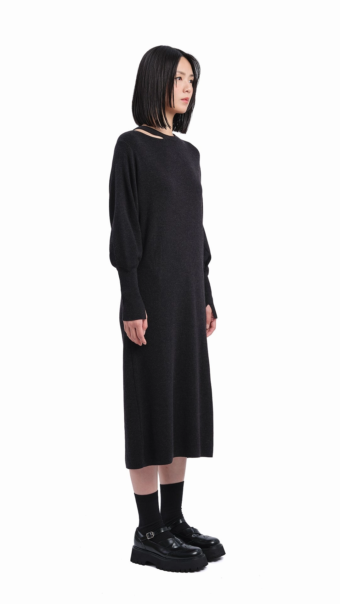 Biella Wool Knit Dress New Mood