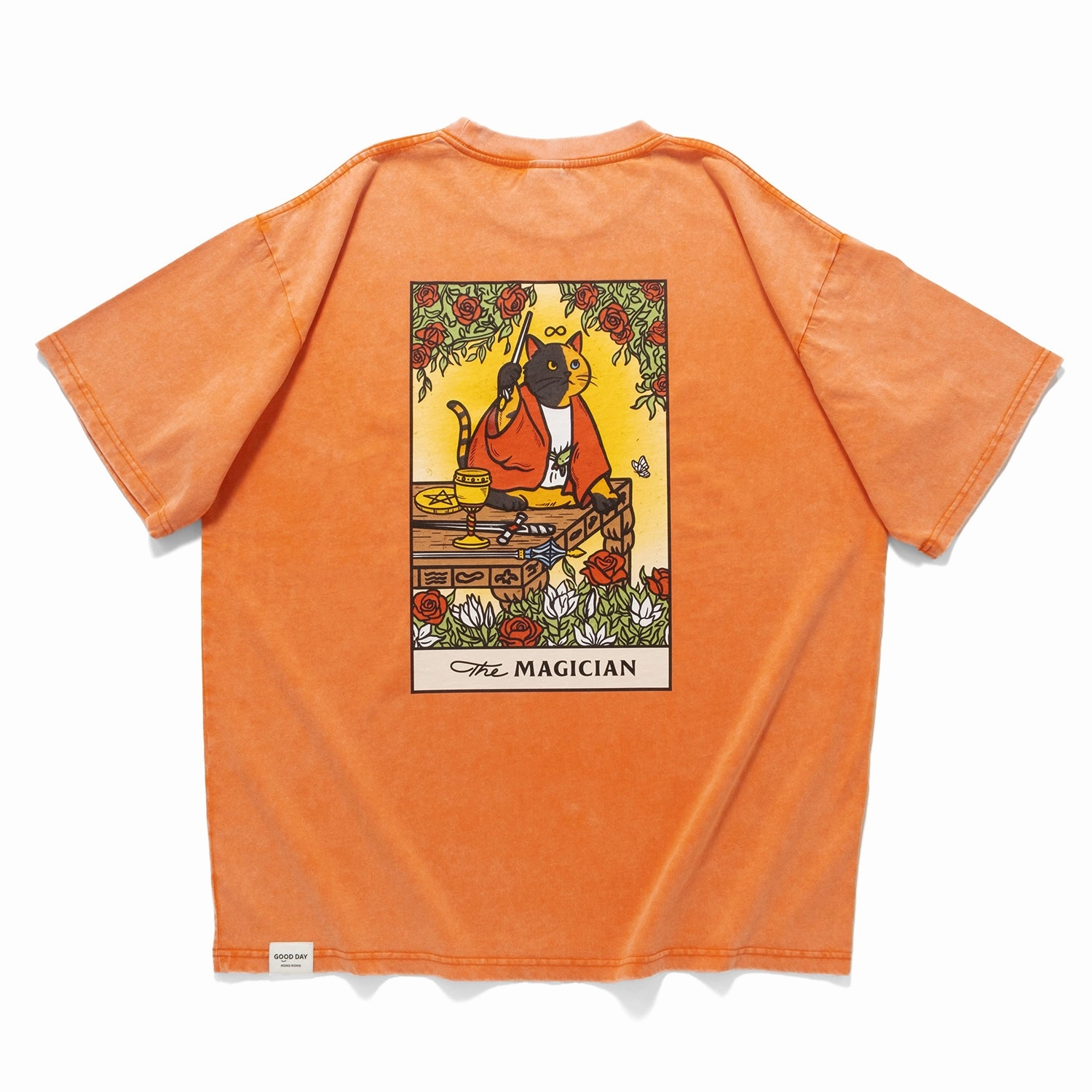 (ZT1708) Catarot V1.3 The Magician Graphic Tee Practical Design