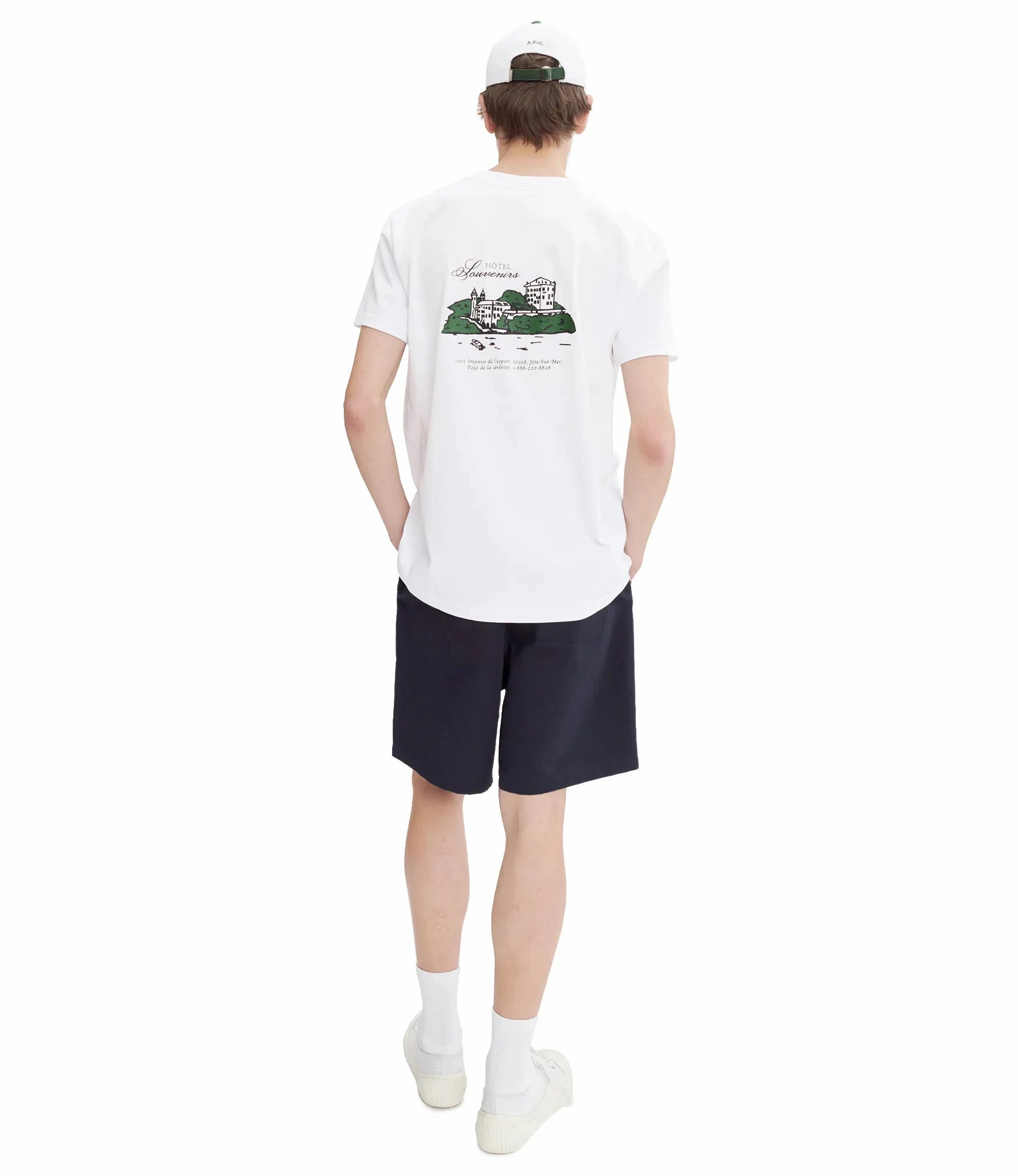 Anti-bacterial Modern Style Trend Blanc Hotel Jjjjound T-Shirt (Unisex)