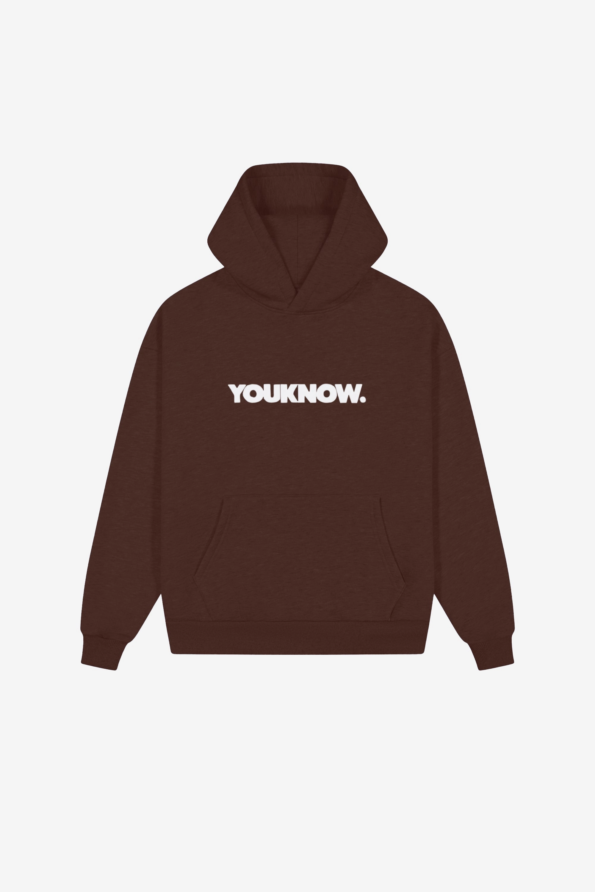 BLOCK HOODIE | Brown Indoor Wear Yoga wear