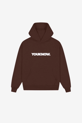BLOCK HOODIE | Brown Indoor Wear Yoga wear