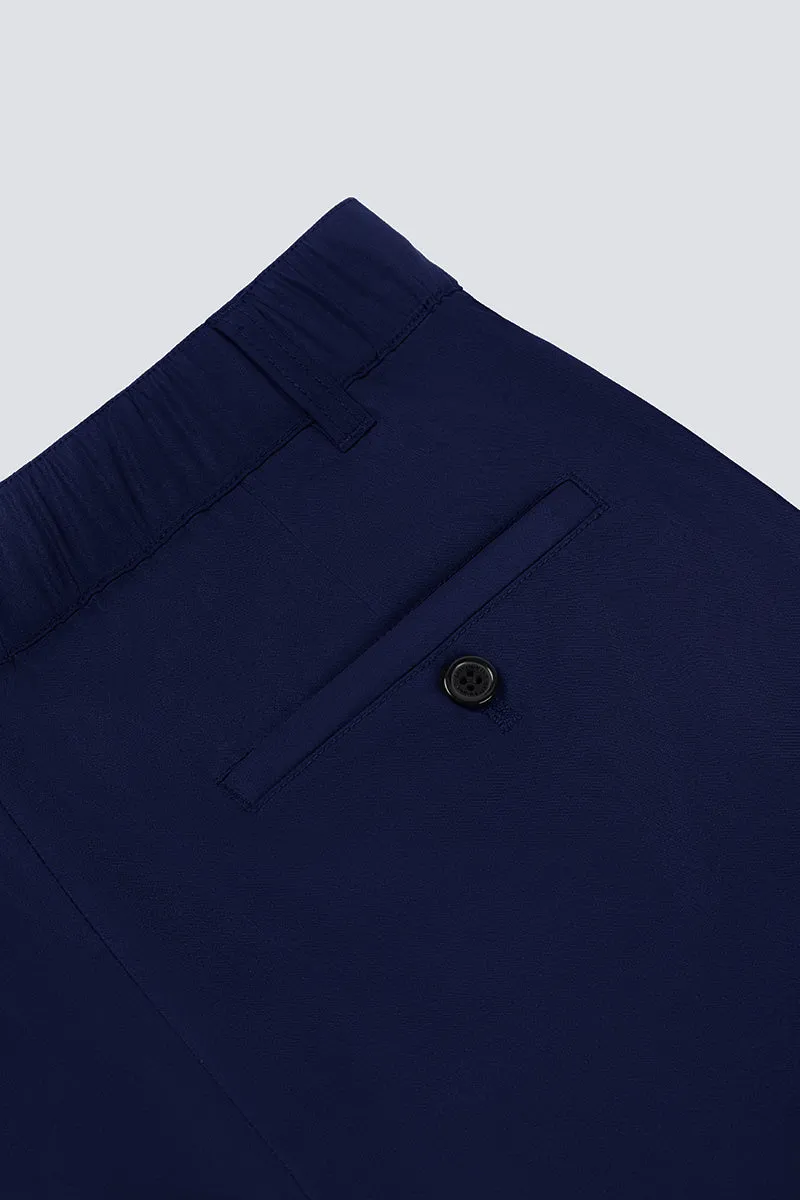 InstantCool Casual Pants | Navy 23070N Snug Waist