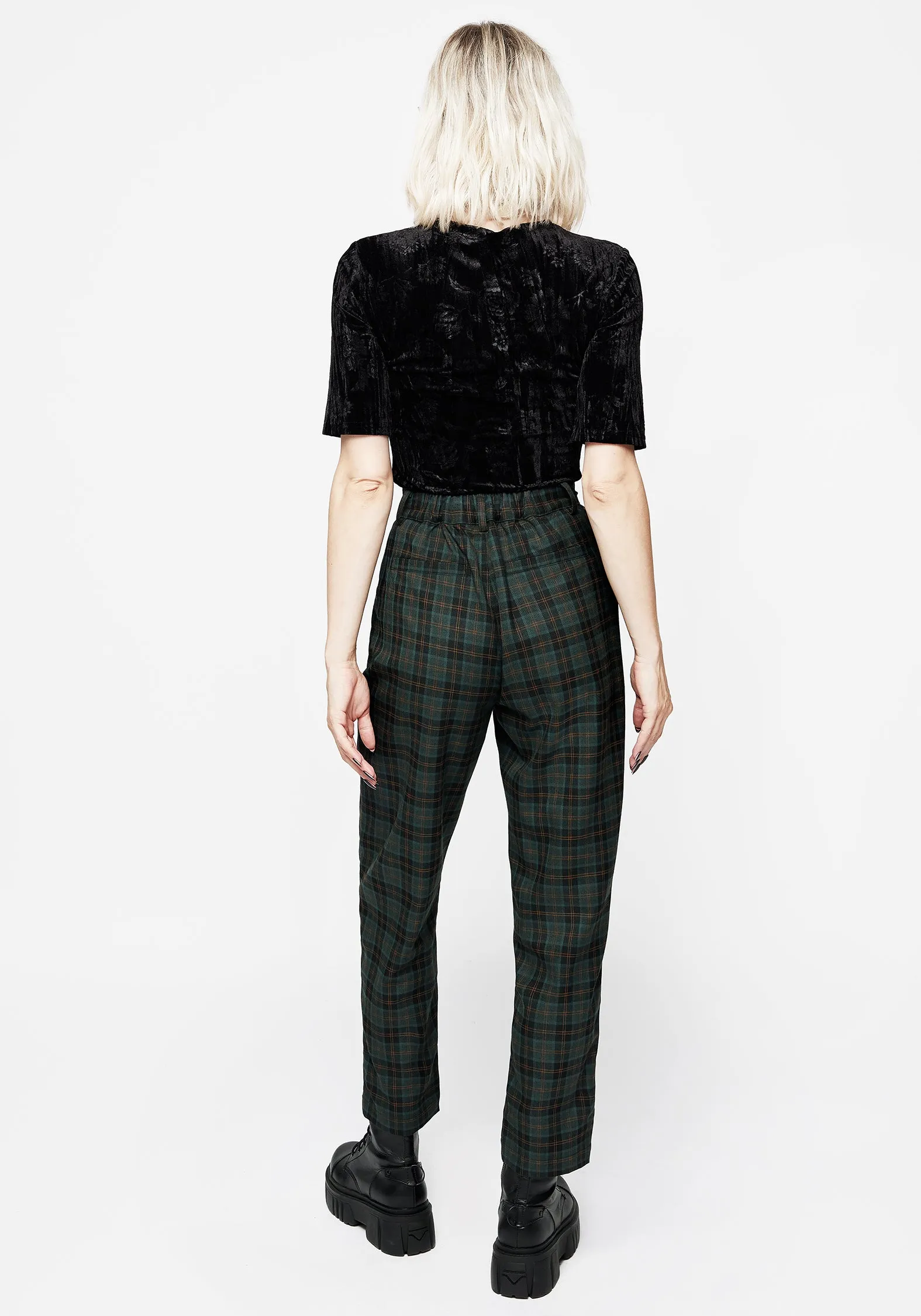 No Pinch Nightingale Split Tapered Trousers