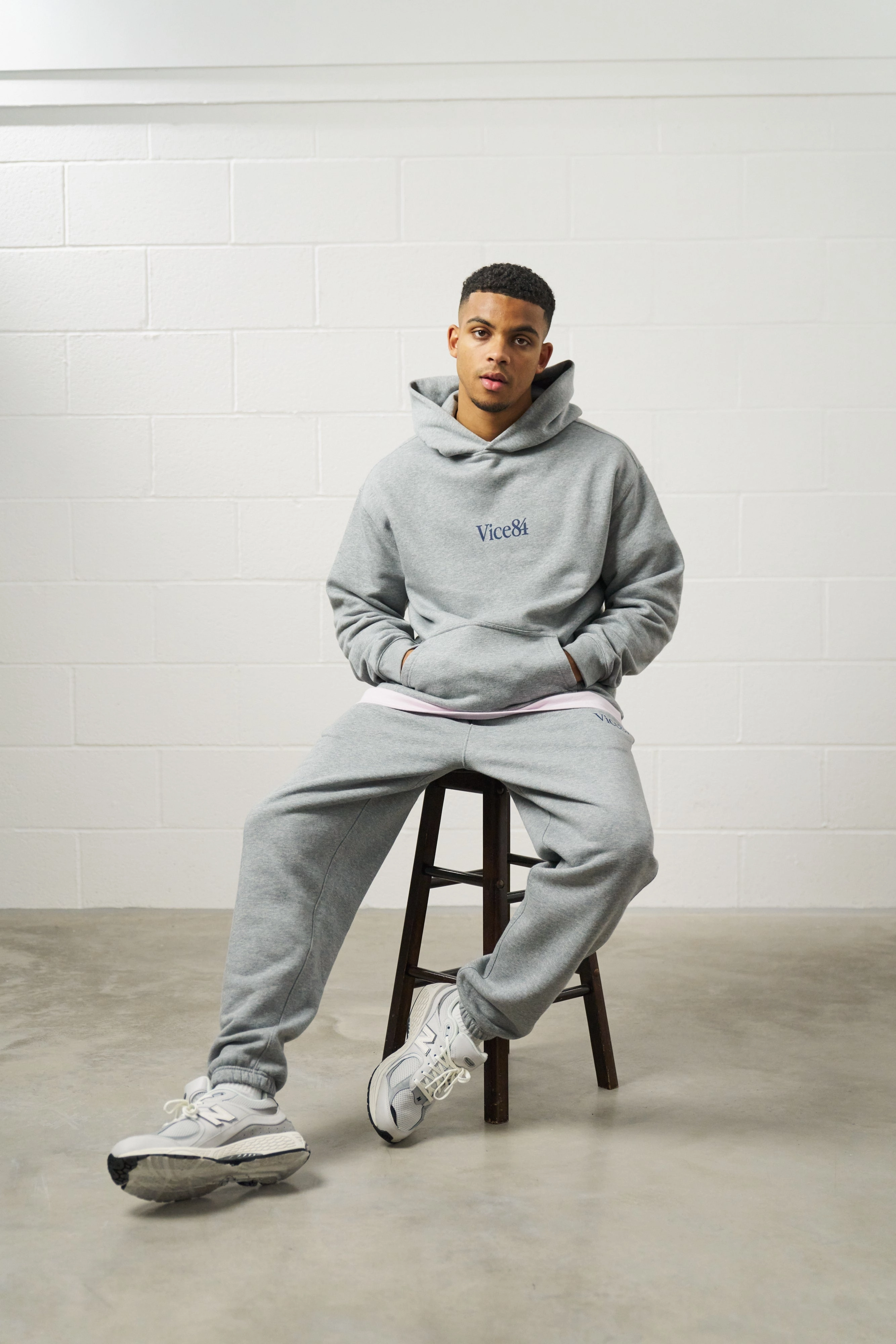 Weather resistant Sport Performance Vice 84 Premium Joggers - Grey