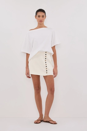 Outdoor Vibe DEMI CREAM TAILORED SKORT