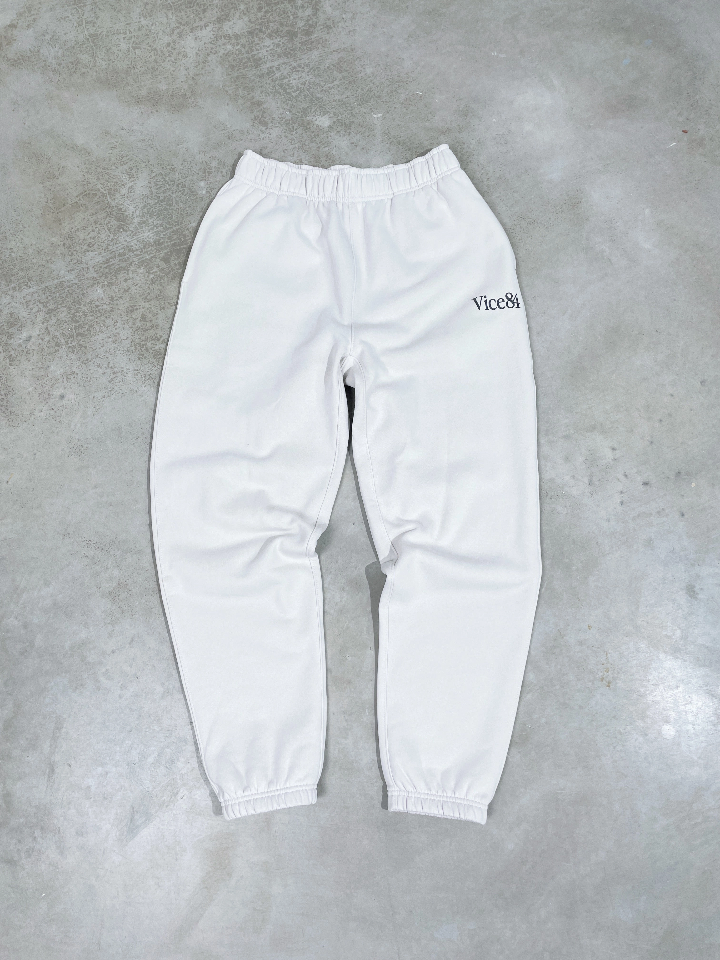 Street Cool Vice 84 Premium Hoodie & Jogger Set - Bone