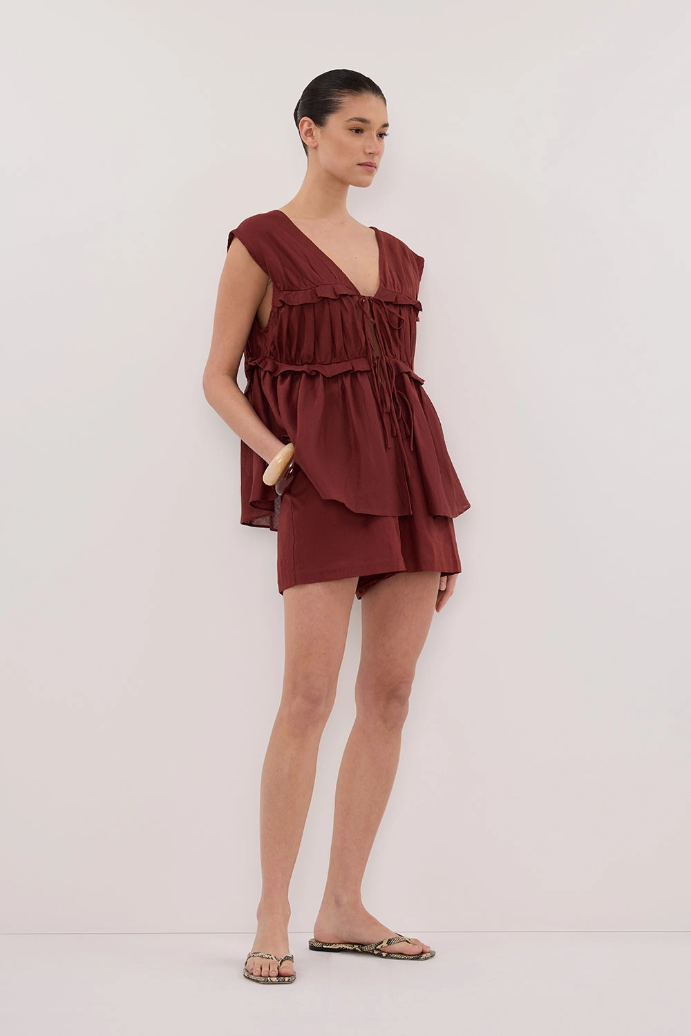 Cozy Feel QUINN SAHARA LINEN SHORT