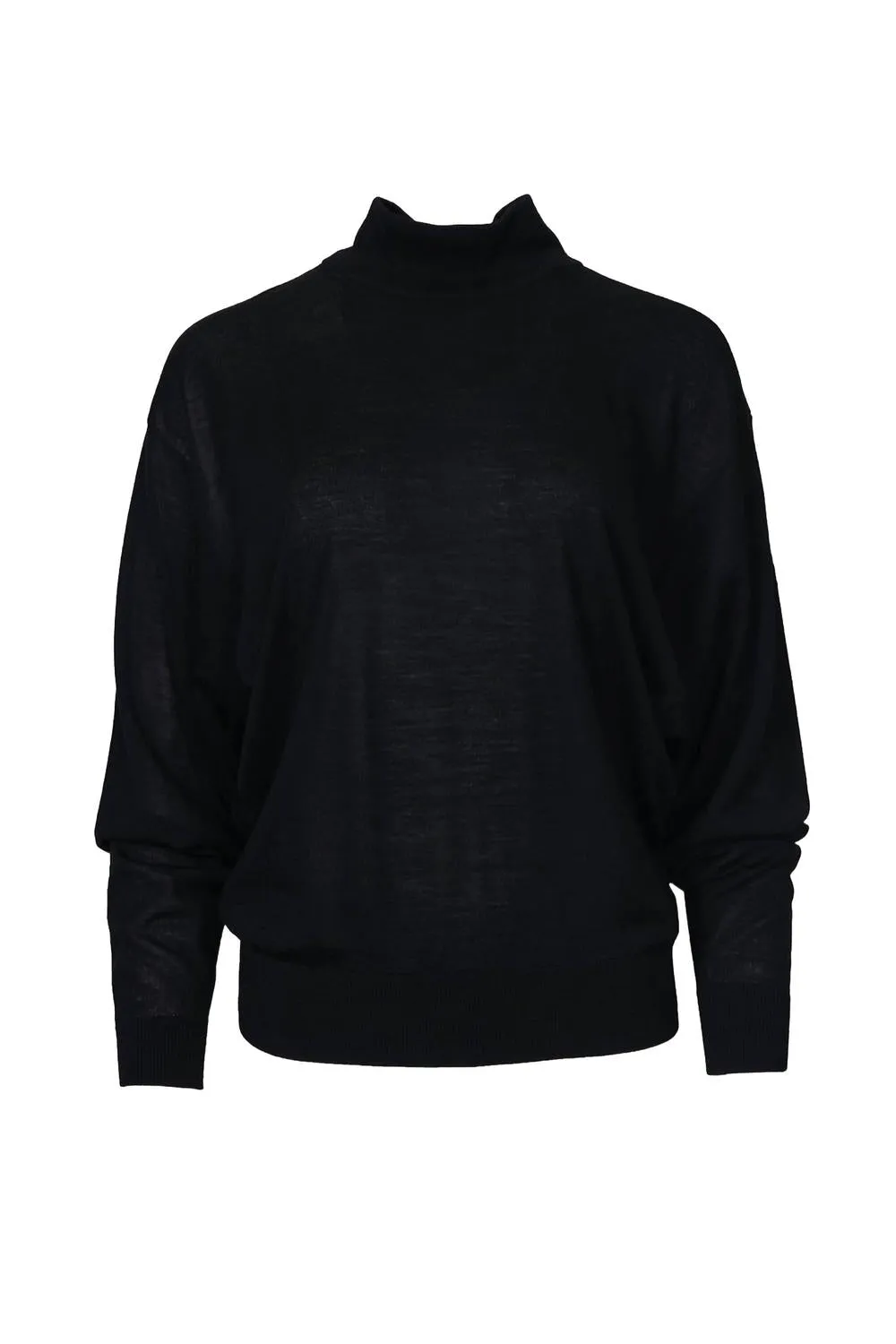 Soft Warmth Casual Layer Romea Sweater In Black